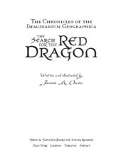 book The Search for the Red Dragon (Chronicles of the Imaginarium Geographica)