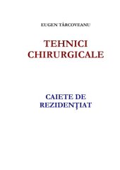 book Tehnici chirurgicale (caiete de rezidenţiat)