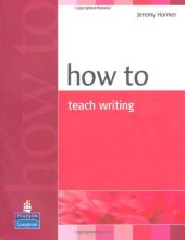 book How to Teach Writing