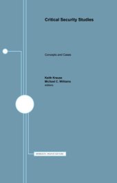 book Critical Security Studies: Concepts and Cases (Borderlines series)