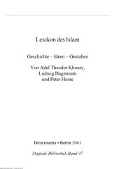 book Lexikon des Islam. Geschichte - Ideen - Gestalten (Digitale Bibliothek 47)