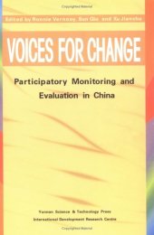 book Voices for Change: Participatory Monitoring and Evaluation in China