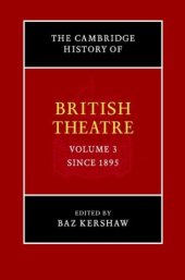 book The Cambridge History of British Theatre (Volume 3)