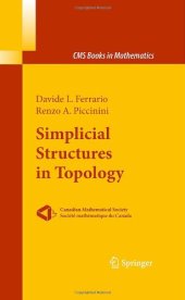 book Simplicial Structures in Topology