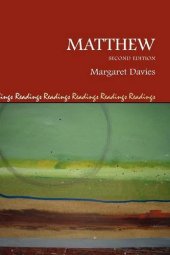 book Matthew, 2nd Edition (Readings - A New Biblical Commentary)