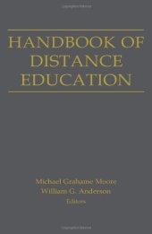 book Handbook of Distance Education