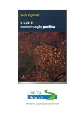 book O que é Comunicação Poética