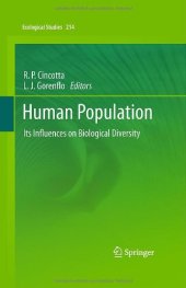 book Human Population: Its Influences on Biological Diversity