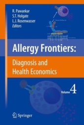 book Allergy Frontiers: Diagnosis and Health Economics