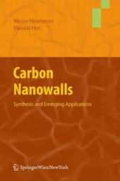 book Carbon Nanowalls: Synthesis and Emerging Applications