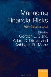 book Managing Financial Risks: From Global to Local