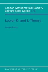 book Lower K- and L-theory