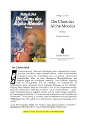 book Die Clans des Alpha-Mondes