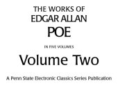 book The Works of Edgar Allan Poe in Five Volumes: Volume Two