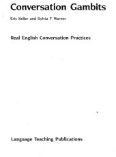 book Conversation Gambits: Real English Conversation Practices