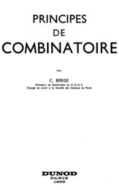 book Principes de combinatoire