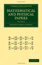 book Mathematical and Physical Papers, Volume 3