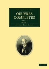 book Œuvres complètes, Series 2