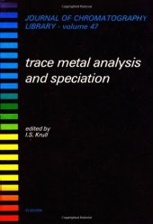 book Trace Metal Analysis and Speciation