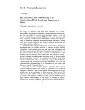 book Burden or Blessing? Russian Orthodoxy and the Construction of Civil Society and Democracy (Orthodox Church in Russia)