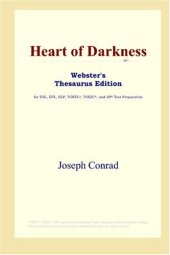 book Heart of Darkness (Webster's Thesaurus Edition)