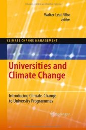 book Universities and Climate Change: Introducing Climate Change to University Programmes