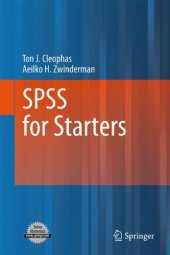 book SPSS for Starters: SPSS for Starters