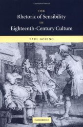 book The Rhetoric of Sensibility in Eighteenth-Century Culture