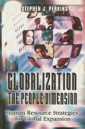 book Globalization - The People Dimension: Human Resource Strategies for Global Expansion