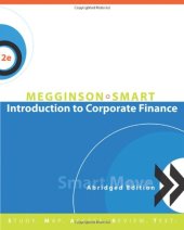 book Introduction to Corporate Finance, Abridged Edition (with SMARTMoves Printed Access Card & Thomson ONE)