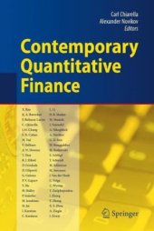 book Contemporary Quantitative Finance: Essays in Honour of Eckhard Platen