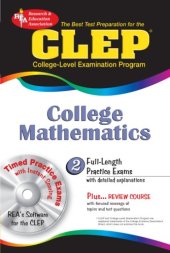 book CLEP College Mathematics