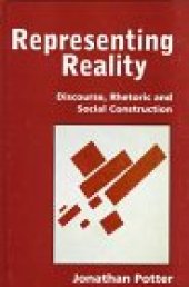 book Representing Reality: Discourse, Rhetoric and Social Construction