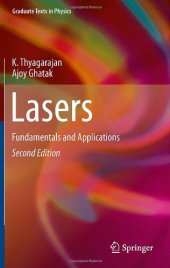 book Lasers: fundamentals and applications