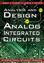 book Analysis and Design of Analog Integrated Circuits, 5th edition