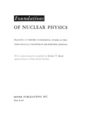 book Foundations of Nuclear Physics