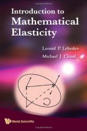 book Introduction to Mathematical Elasticity