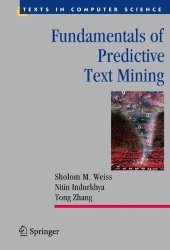 book Fundamentals of Predictive Text Mining