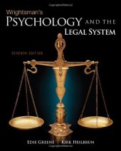 book Wrightsman's Psychology and the Legal System