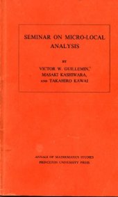 book Seminar on Micro-Local Analysis