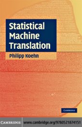 book Statistical Machine Translation