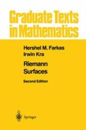 book Riemann Surfaces