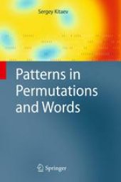 book Patterns in Permutations and Words