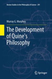 book The Development of Quine's Philosophy