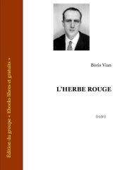 book L'herbe rouge