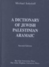 book A Dictionary of Jewish Palestinian Aramaic of the Byzantine Period