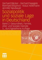 book Sozialpolitik und soziale Lage in Deutschland. Band 2: Gesundheit, Familie, Alter und Soziale Dienste. 5. Auflage