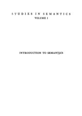 book Introduction to Semantics