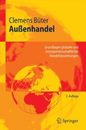 book Außenhandel: Grundlagen globaler und innergemeinschaftlicher Handelsbeziehungen