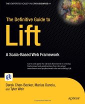 book The Definitive Guide to Lift: A Scala-based Web Framework